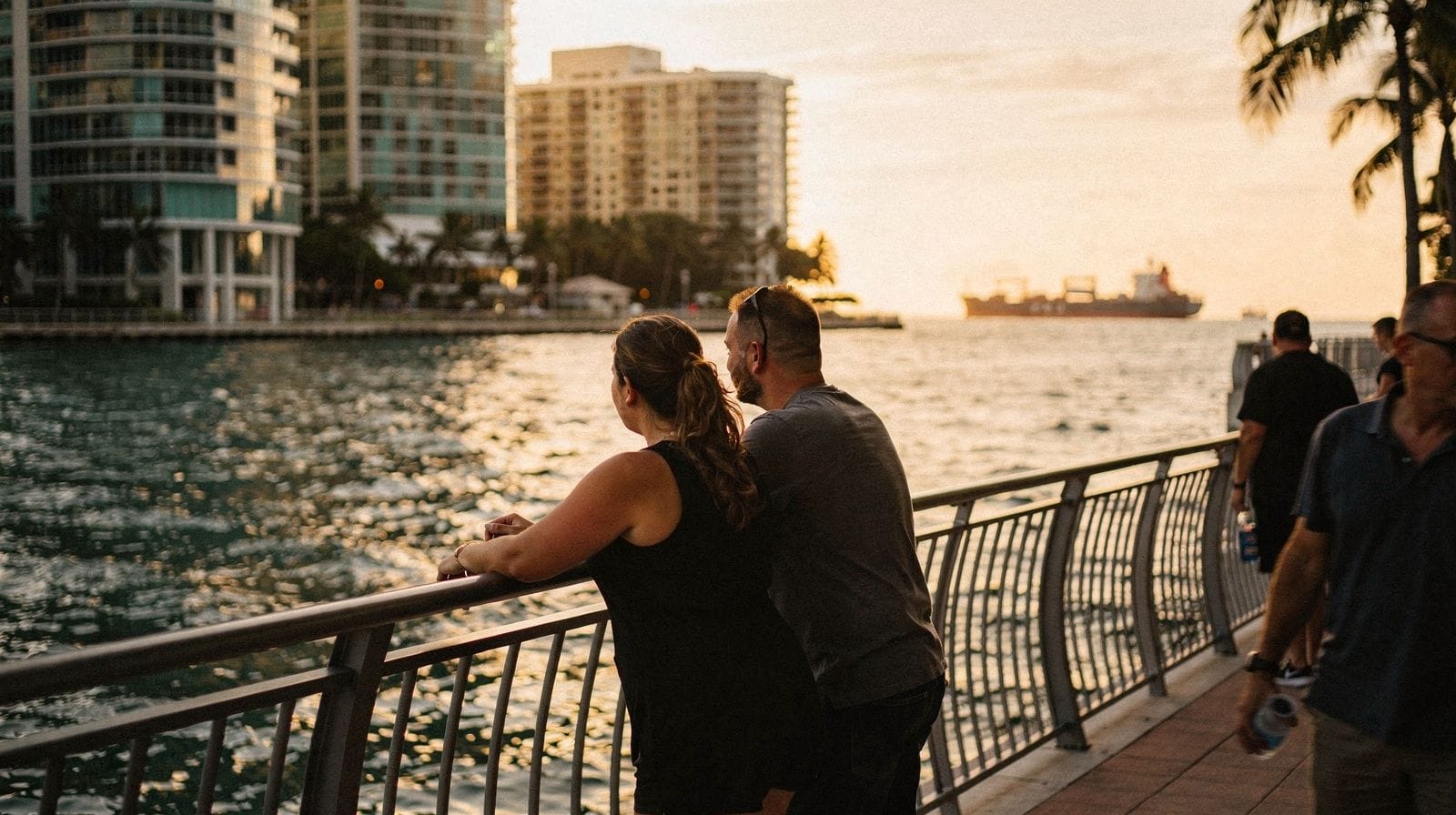 Where to see the Miami skyline from across the bay