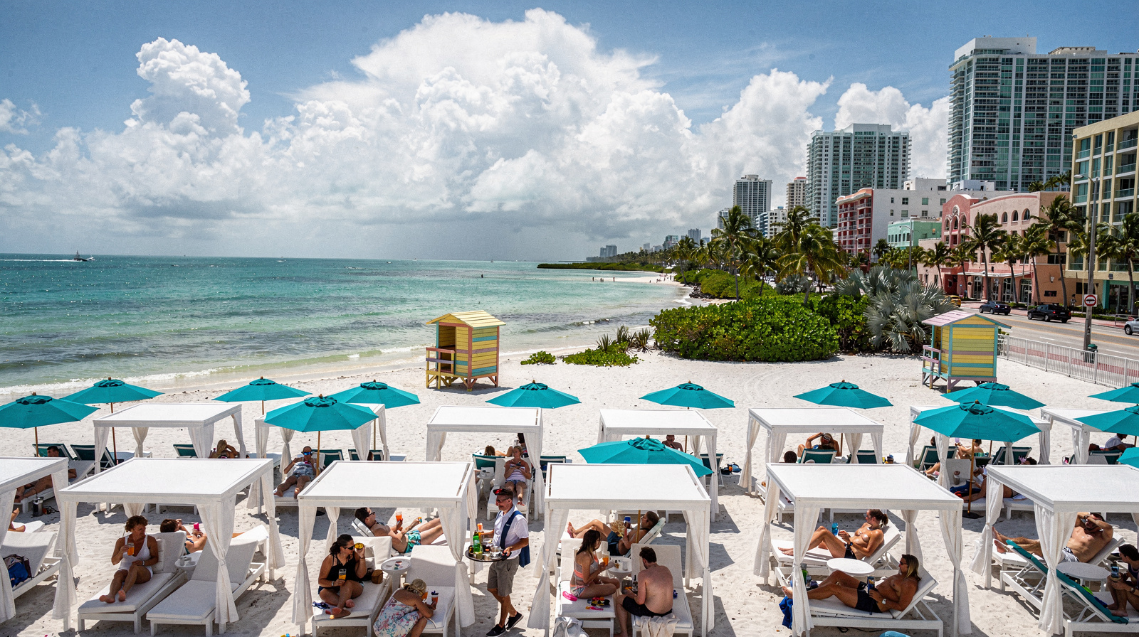 Beach clubs and day passes