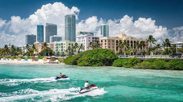 Jet ski water sports