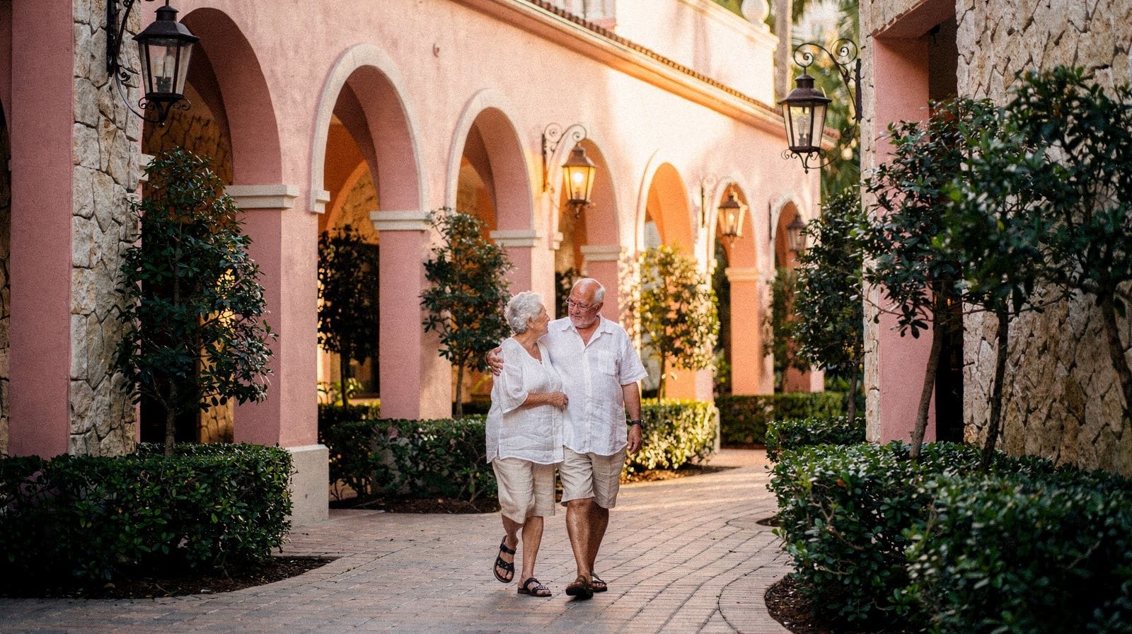 Palm Beach: the island, not West Palm Beach
